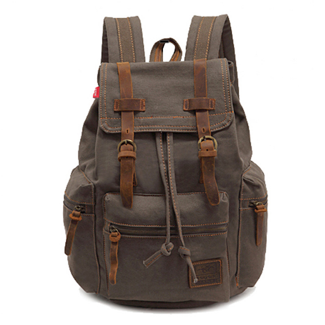 Avery Vintage Canvas Backpack