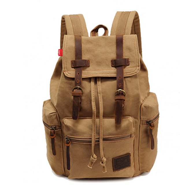 Avery Vintage Canvas Backpack