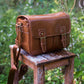 Classic Leather Camera Sling Bag