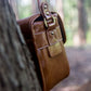 Classic Leather Camera Sling Bag